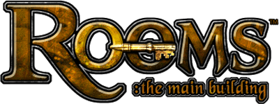 Rooms: The Main Building title screen for Wii